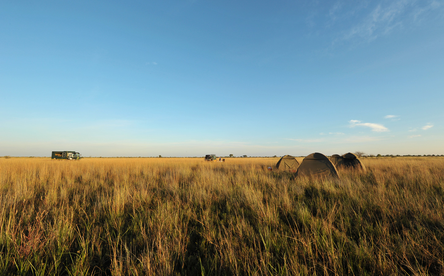 Makgadikgadi-Salzpfannen [14 mm, 1/60 Sek. bei f / 22, ISO 400]